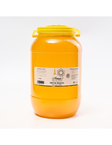 Miel de Romero Cruda 100% Española | Directa del Apicultor | ANAE. Envío rápido, en 24 -48 horas.