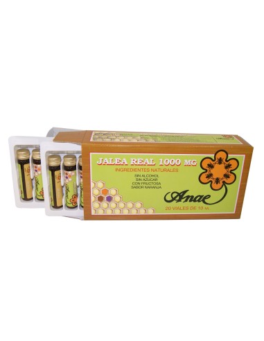 Jalea Real en Ampollas | Complemento Alimenticio | ANAE