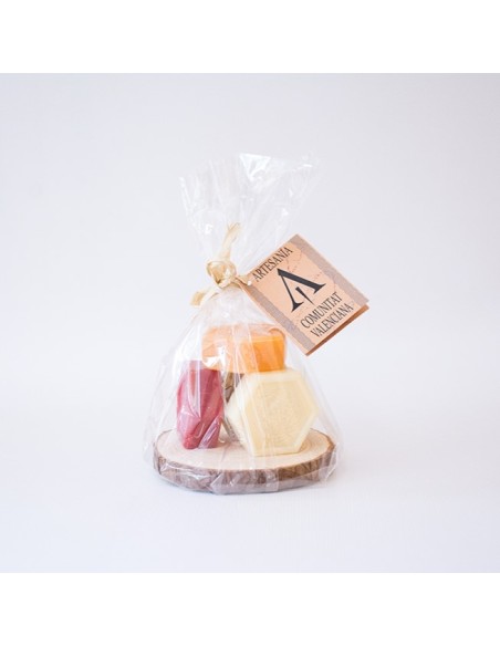Set 4 jabones naturales