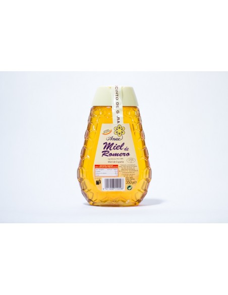 Miel de Romero Anae pasteurizada 350 gramos.