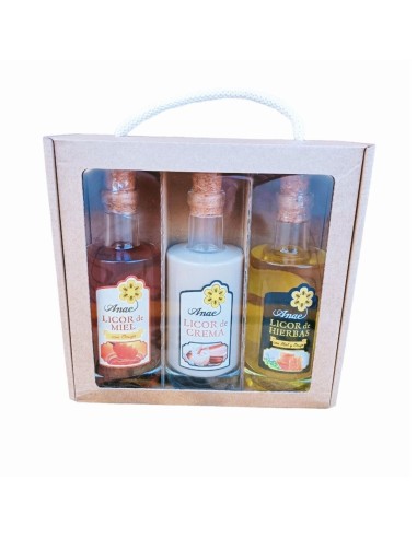packs of 3 liquors