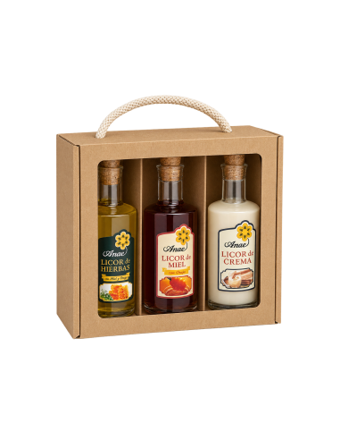 packs of 3 liquors
