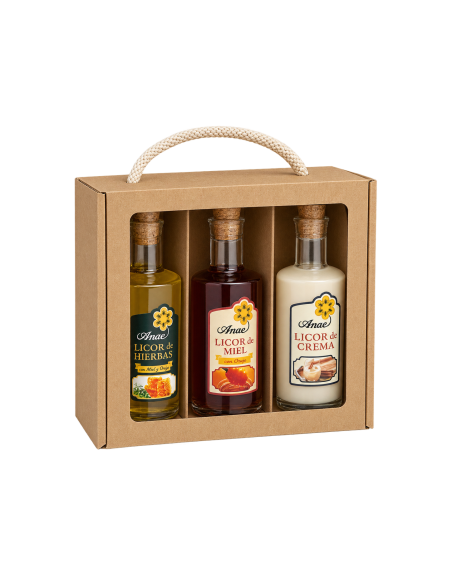 packs of 3 liquors