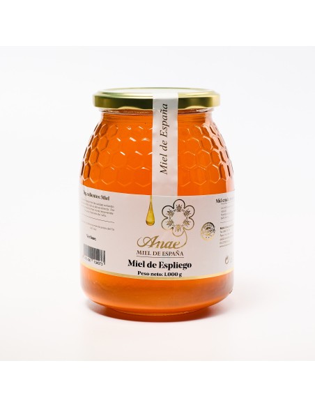 Miel de Espliego Cruda 100% Española | Directa del Apicultor | ANAE. Envío rápido, en 24 -48 horas.