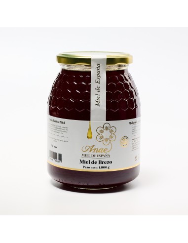 Miel de Brezo Cruda 100% Española | Directa del Apicultor | ANAE. Envío rápido, en 24 -48 horas.